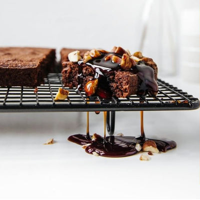 3 Chocolate Brownies with Pecans by Chef Nicolas Paciello