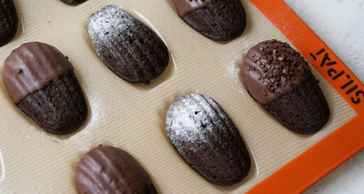 Vegan Gluten-Free Chocolate Madeleines
